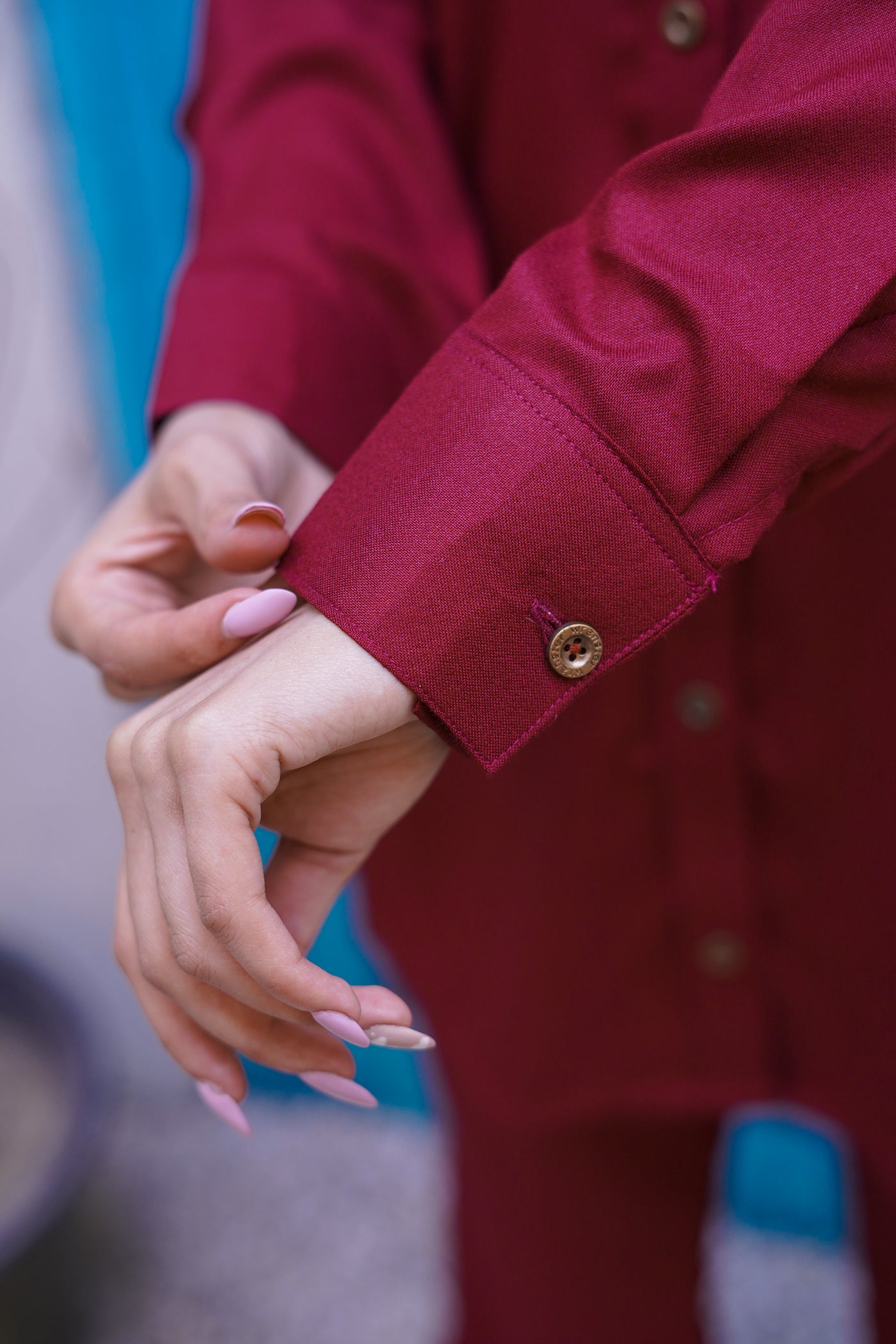 Maroon Cord set